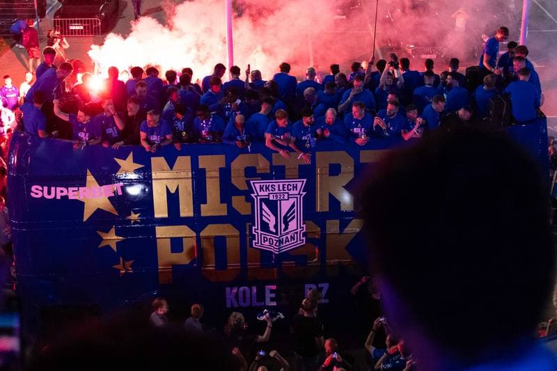 Football. Lech Poznan. Championship Celebration. 23.05.2026