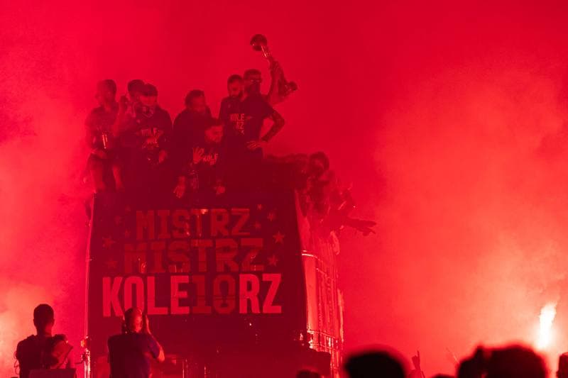 Football. Lech Poznan. Championship Celebration. 23.05.2026