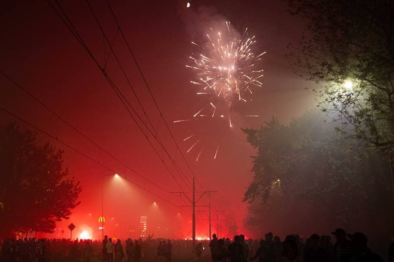 Football. Lech Poznan. Championship Celebration. 23.05.2026