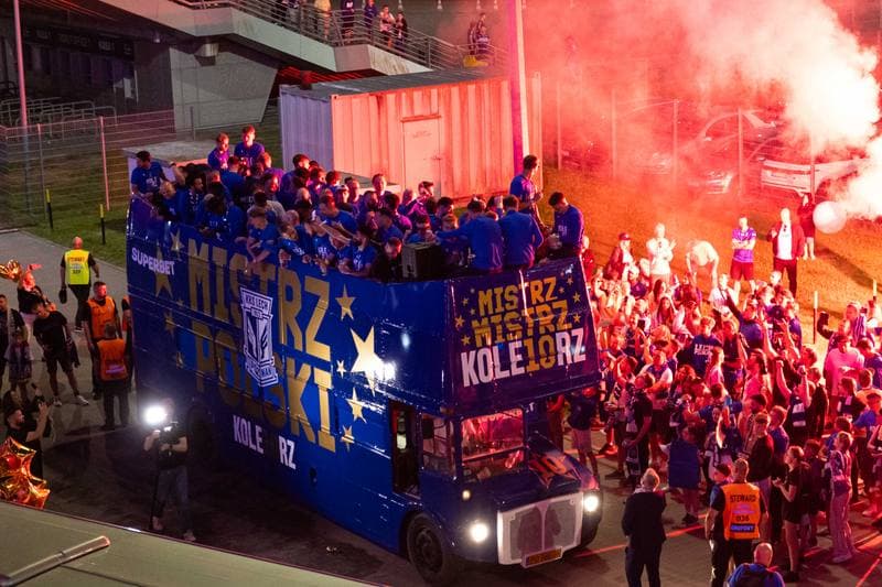 Football. Lech Poznan. Championship Celebration. 23.05.2026