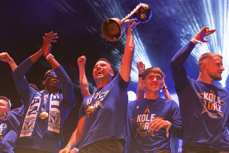 Football. Lech Poznan. Championship Celebration. 23.05.2026