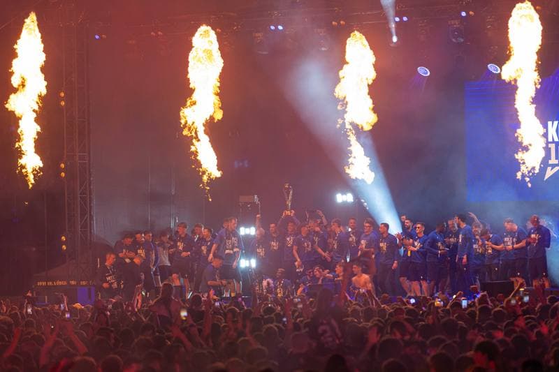 Football. Lech Poznan. Championship Celebration. 23.05.2026