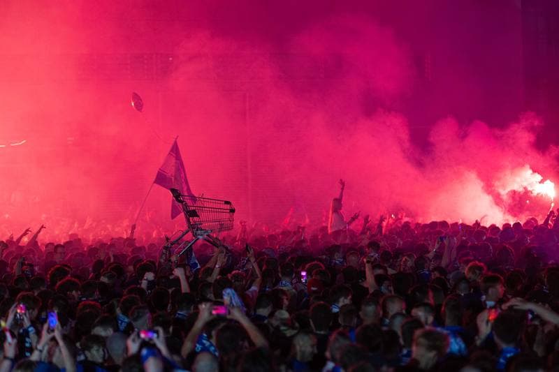 Football. Lech Poznan. Championship Celebration. 23.05.2026