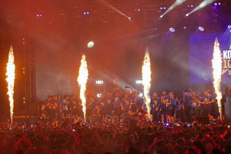 Football. Lech Poznan. Championship Celebration. 23.05.2026