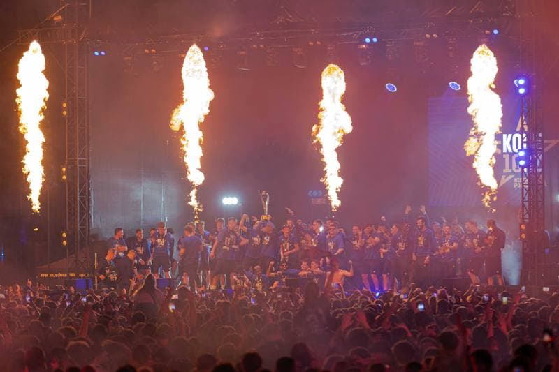 Football. Lech Poznan. Championship Celebration. 23.05.2026