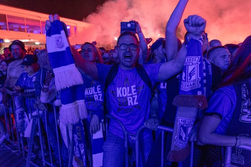 Football. Lech Poznan. Championship Celebration. 23.05.2026
