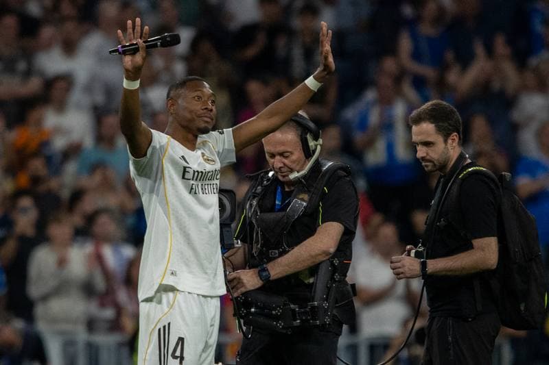 Football. Real Madrid. Farewell of Dani Carvajal and Alaba. 23.05.2026