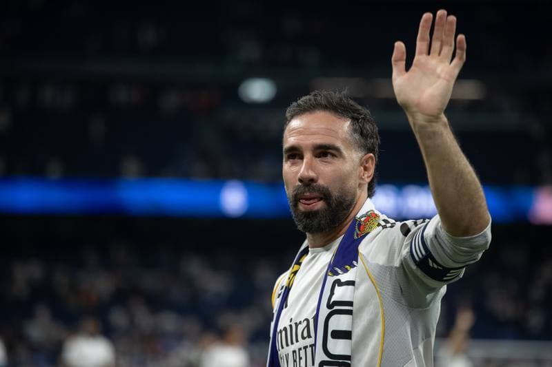 Football. Real Madrid. Farewell of Dani Carvajal and Alaba. 23.05.2026