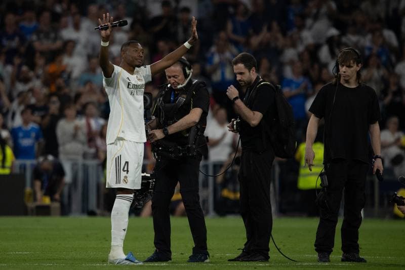 Football. Real Madrid. Farewell of Dani Carvajal and Alaba. 23.05.2026