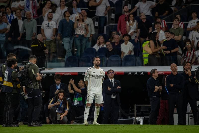 Football. Real Madrid. Farewell of Dani Carvajal and Alaba. 23.05.2026