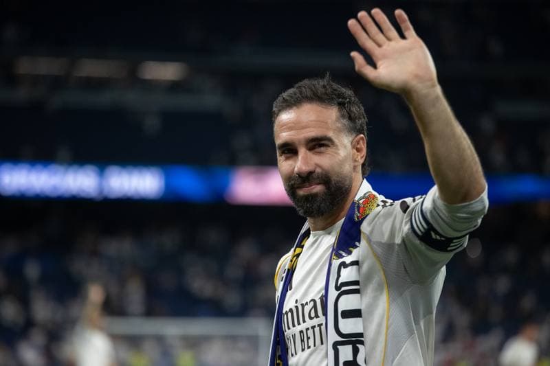 Football. Real Madrid. Farewell of Dani Carvajal and Alaba. 23.05.2026
