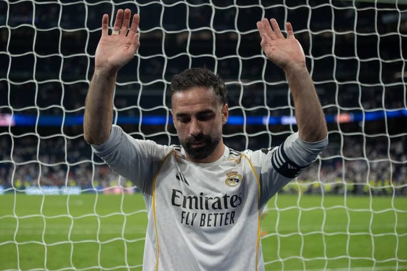 Football. Real Madrid. Farewell of Dani Carvajal and Alaba. 23.05.2026