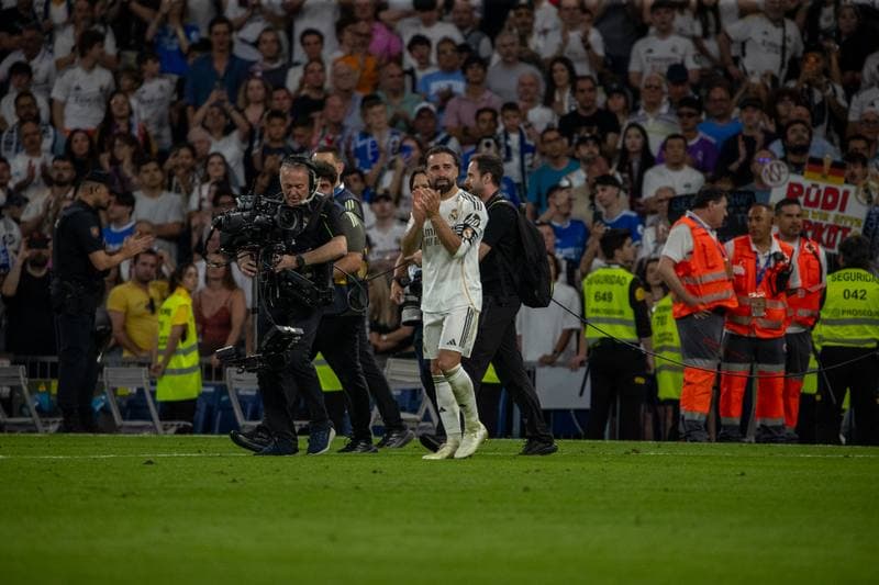 Football. Real Madrid. Farewell of Dani Carvajal and Alaba. 23.05.2026