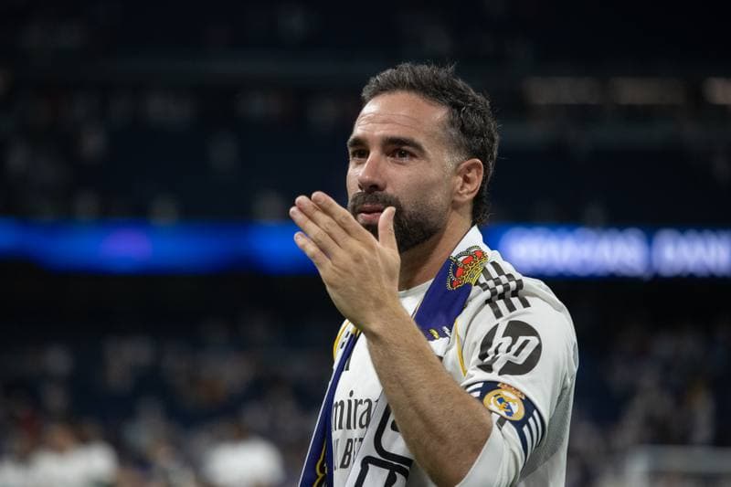 Football. Real Madrid. Farewell of Dani Carvajal and Alaba. 23.05.2026