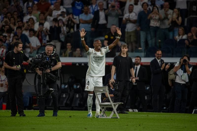Football. Real Madrid. Farewell of Dani Carvajal and Alaba. 23.05.2026
