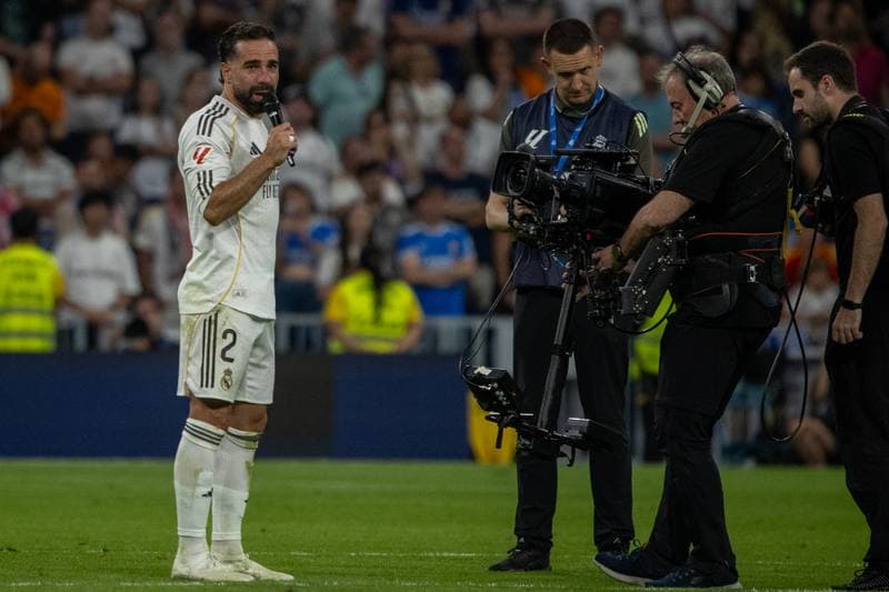 Football. Real Madrid. Farewell of Dani Carvajal and Alaba. 23.05.2026