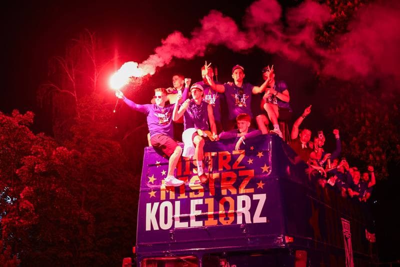 Football. Lech Poznan. Championship Celebration. 23.05.2026