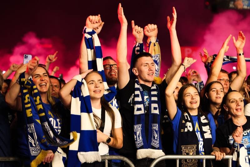 Football. Lech Poznan. Championship Celebration. 23.05.2026