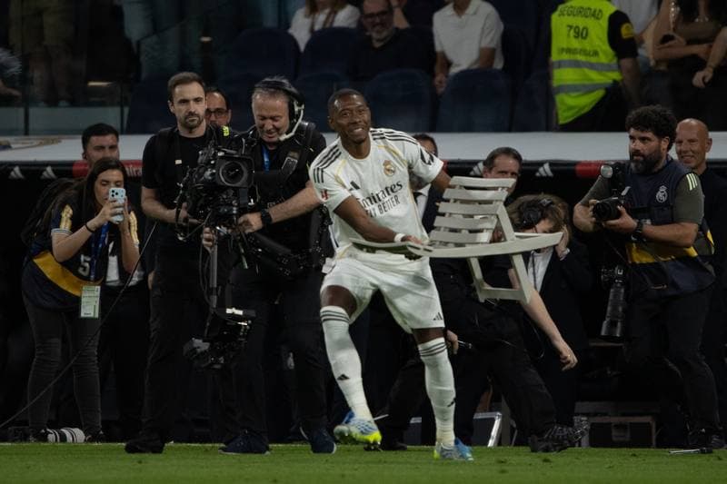 Football. Real Madrid. Farewell of Dani Carvajal and Alaba. 23.05.2026