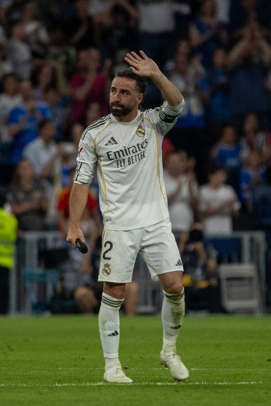 Football. Real Madrid. Farewell of Dani Carvajal and Alaba. 23.05.2026