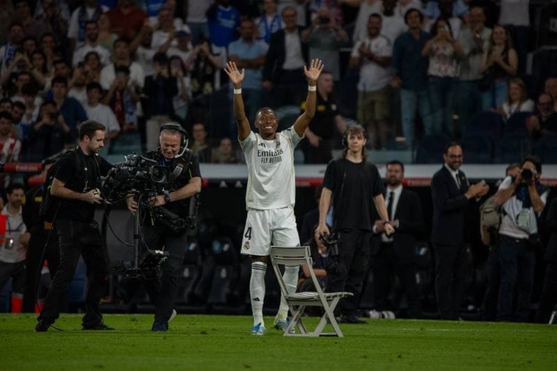 Football. Real Madrid. Farewell of Dani Carvajal and Alaba. 23.05.2026
