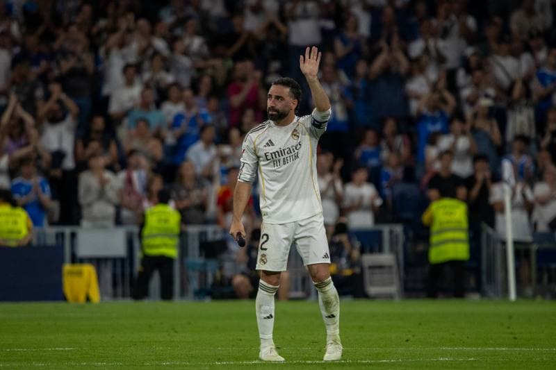 Football. Real Madrid. Farewell of Dani Carvajal and Alaba. 23.05.2026