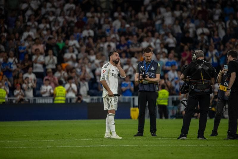 Football. Real Madrid. Farewell of Dani Carvajal and Alaba. 23.05.2026