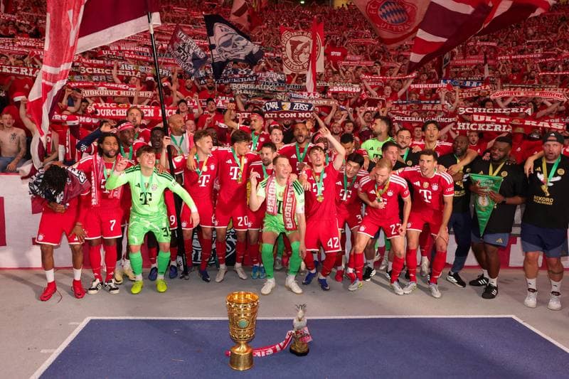 Football. DFB-Pokal. Bayern Munich - VfB Stuttgart. 23.05.2026