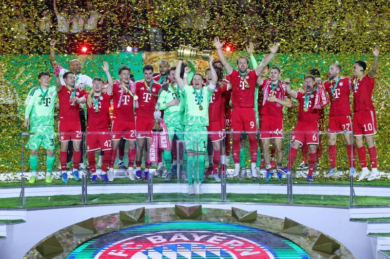 Football. DFB-Pokal. Bayern Munich - VfB Stuttgart. 23.05.2026