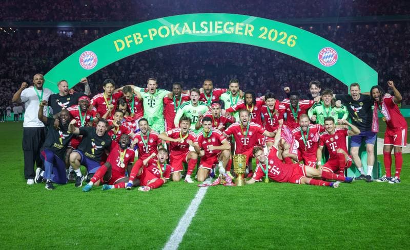 Football. DFB-Pokal. Bayern Munich - VfB Stuttgart. 23.05.2026