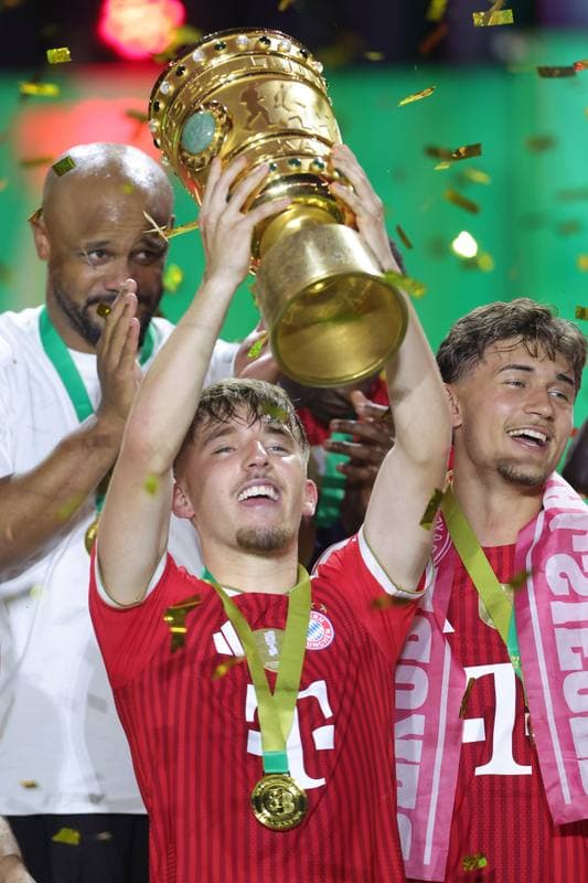 Football. DFB-Pokal. Bayern Munich - VfB Stuttgart. 23.05.2026
