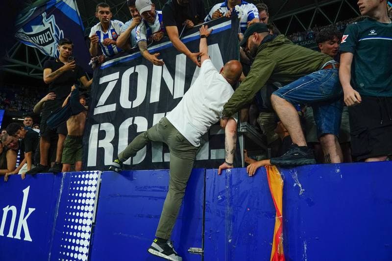 Football. La Liga. RCD Espanyol - Real Sociedad. 23.05.2026