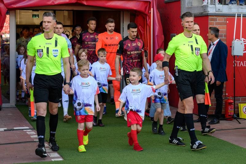 Football. PKO BP Ekstraklasa. Widzew Lodz - Piast Gliwice. 23.05.2026