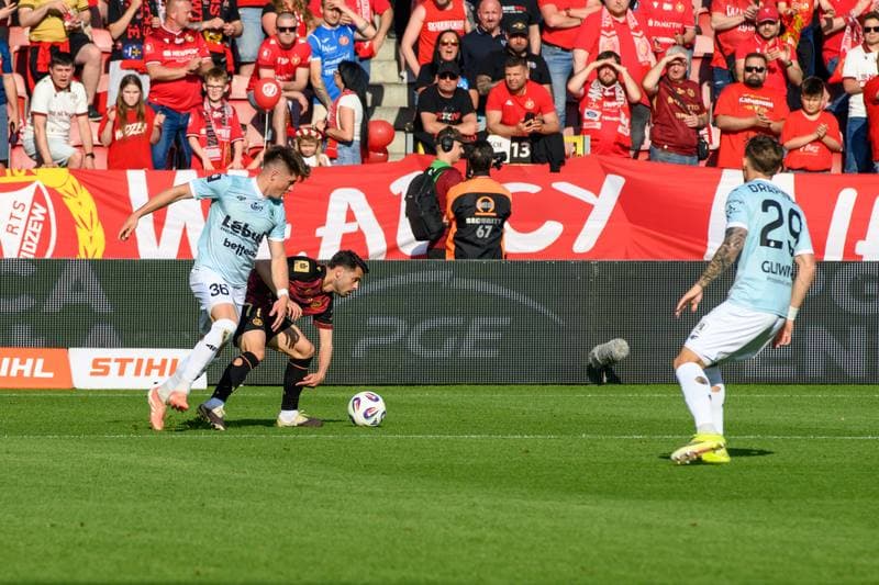 Football. PKO BP Ekstraklasa. Widzew Lodz - Piast Gliwice. 23.05.2026