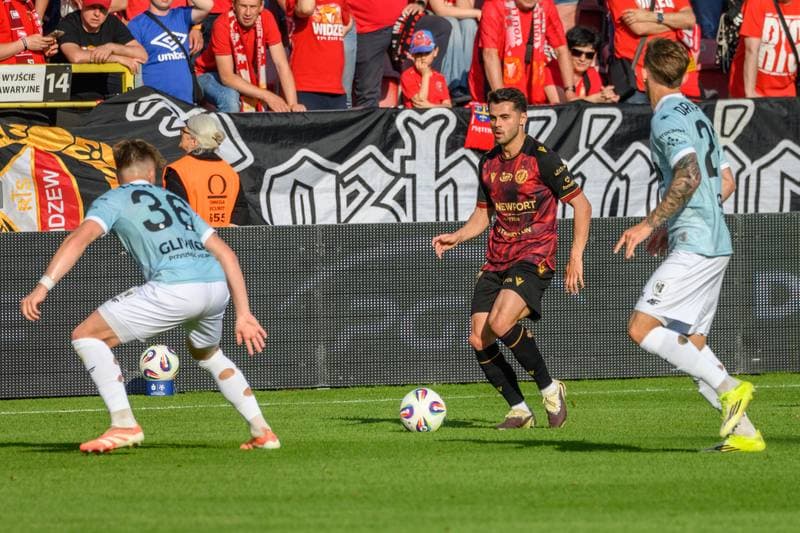 Football. PKO BP Ekstraklasa. Widzew Lodz - Piast Gliwice. 23.05.2026