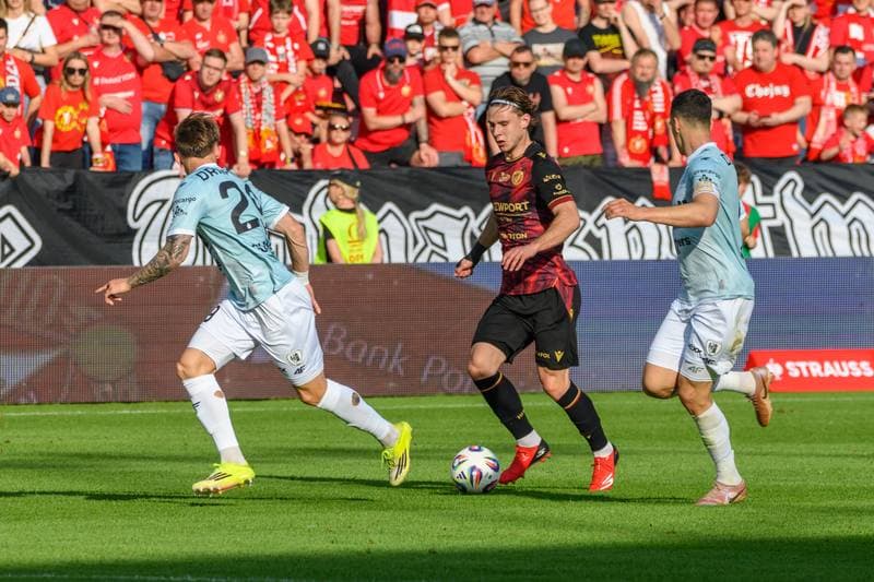 Football. PKO BP Ekstraklasa. Widzew Lodz - Piast Gliwice. 23.05.2026