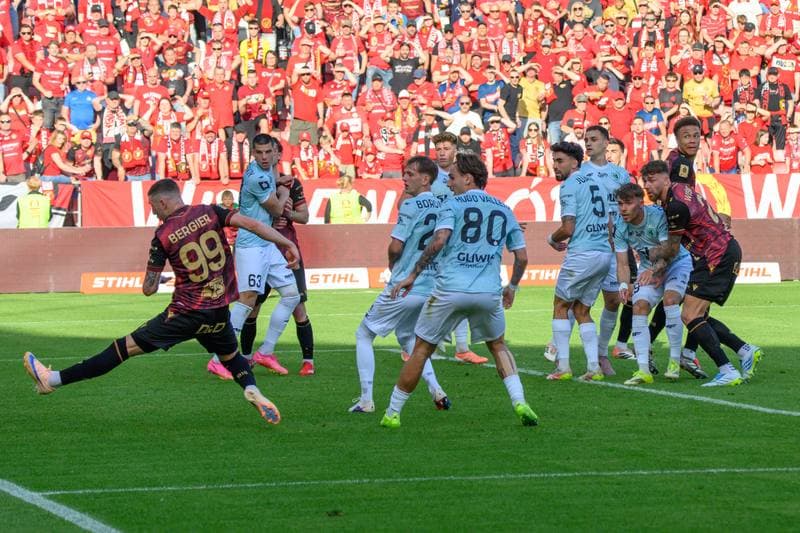 Football. PKO BP Ekstraklasa. Widzew Lodz - Piast Gliwice. 23.05.2026