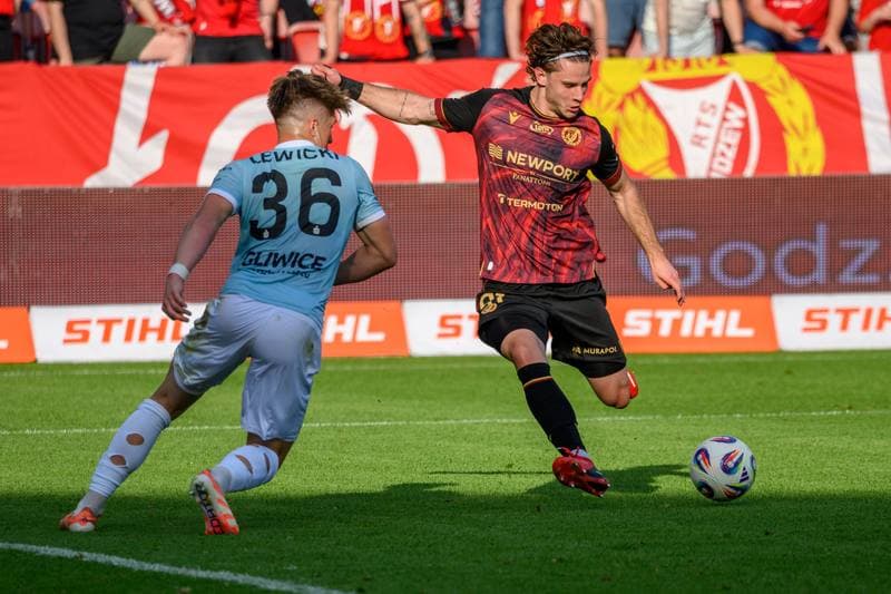 Football. PKO BP Ekstraklasa. Widzew Lodz - Piast Gliwice. 23.05.2026