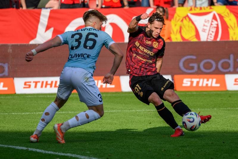Football. PKO BP Ekstraklasa. Widzew Lodz - Piast Gliwice. 23.05.2026