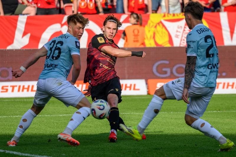 Football. PKO BP Ekstraklasa. Widzew Lodz - Piast Gliwice. 23.05.2026