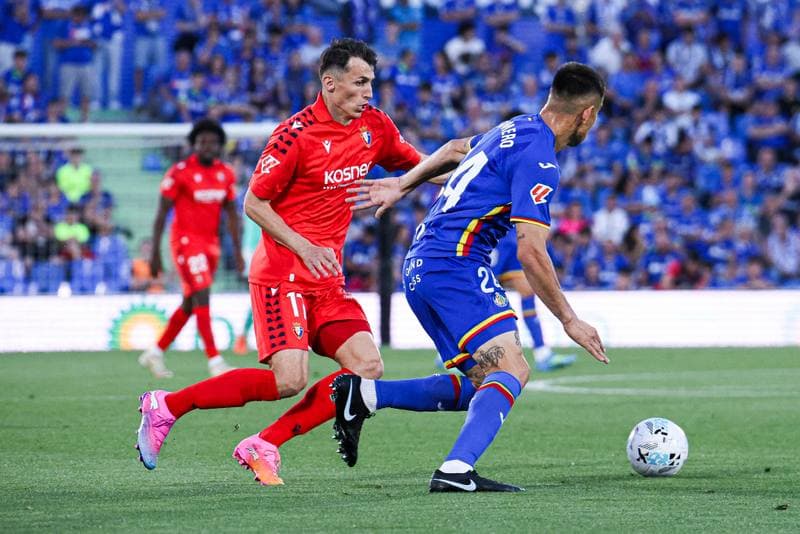 Football. La Liga. Getafe - Osasuna. 13.05.2026