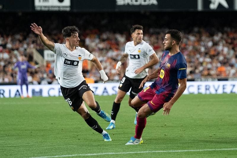 Football. La Liga. Valencia - FC Barcelona. 23.05.2026
