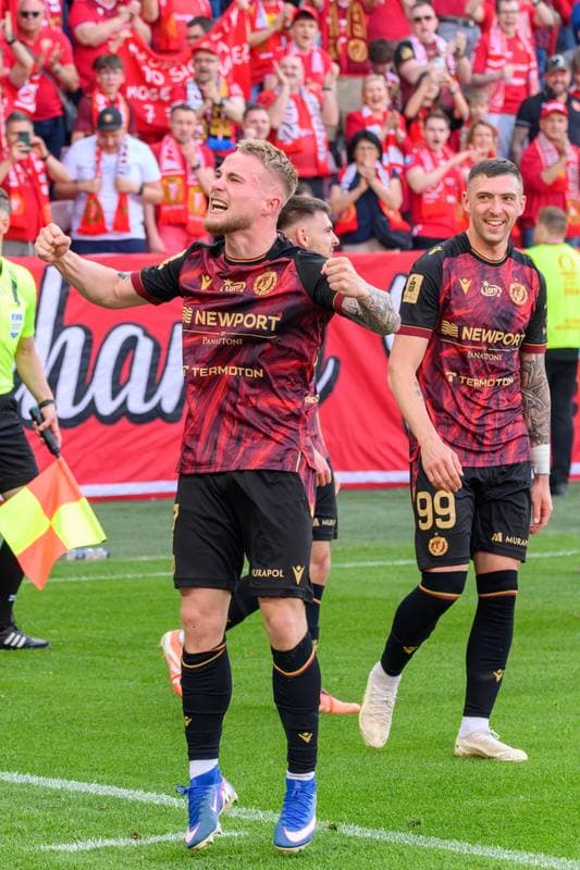 Football. PKO BP Ekstraklasa. Widzew Lodz - Piast Gliwice. 23.05.2026