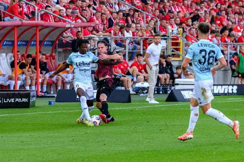 Football. PKO BP Ekstraklasa. Widzew Lodz - Piast Gliwice. 23.05.2026
