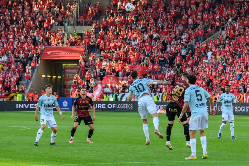 Football. PKO BP Ekstraklasa. Widzew Lodz - Piast Gliwice. 23.05.2026
