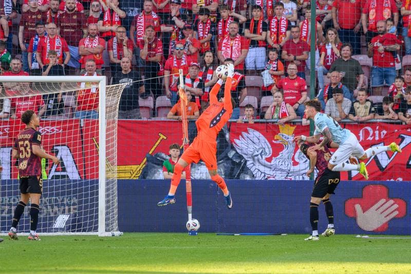 Football. PKO BP Ekstraklasa. Widzew Lodz - Piast Gliwice. 23.05.2026