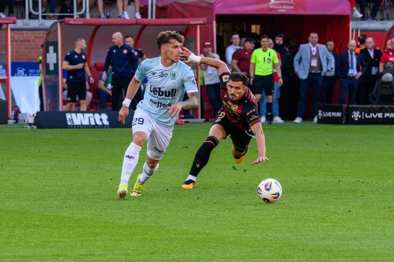 Football. PKO BP Ekstraklasa. Widzew Lodz - Piast Gliwice. 23.05.2026