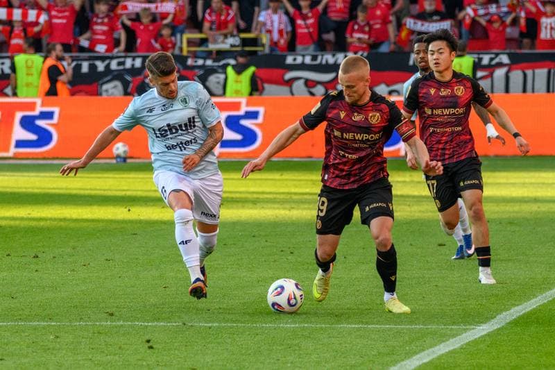 Football. PKO BP Ekstraklasa. Widzew Lodz - Piast Gliwice. 23.05.2026