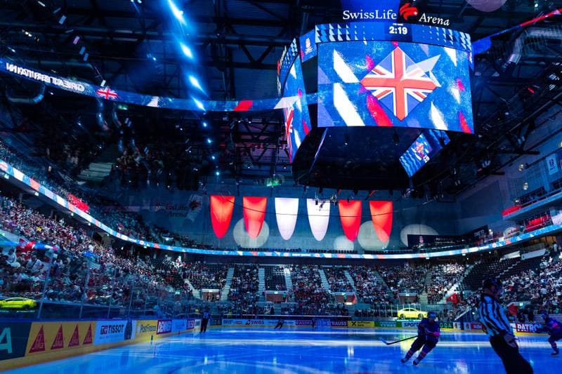 Ice Hockey. IIHF Ice Hockey World Championship. Great Britain - Latvia. 24.05.2026