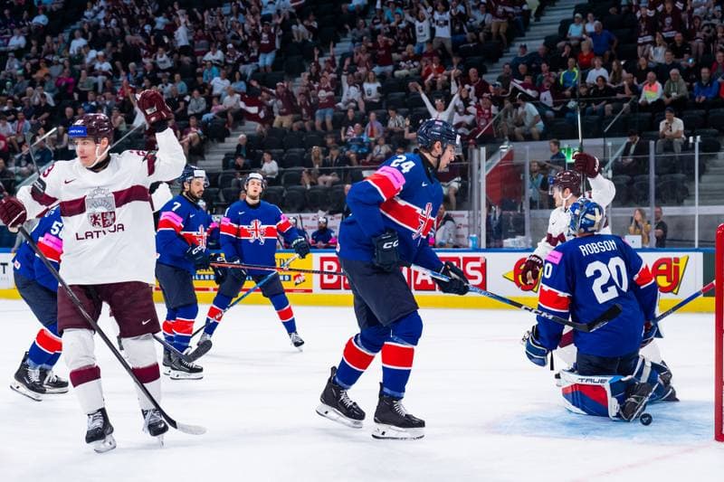 Ice Hockey. IIHF Ice Hockey World Championship. Great Britain - Latvia. 24.05.2026